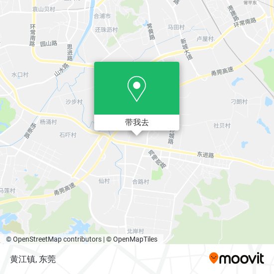 黄江镇地图