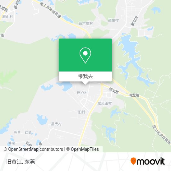 旧黄江地图