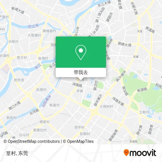篁村地图