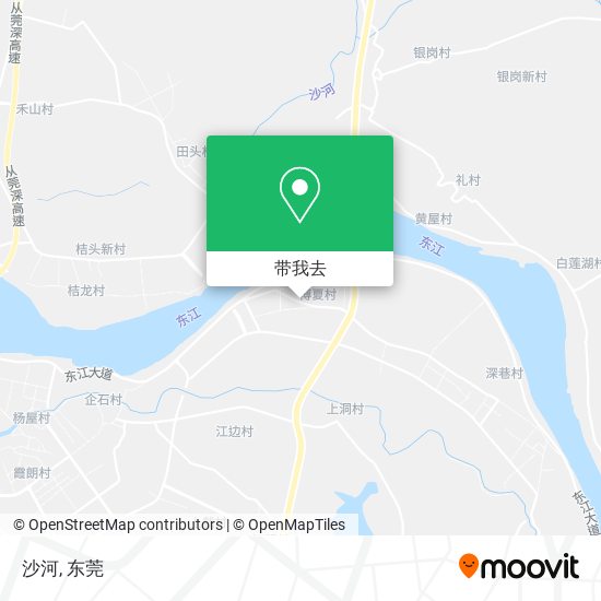 沙河地图