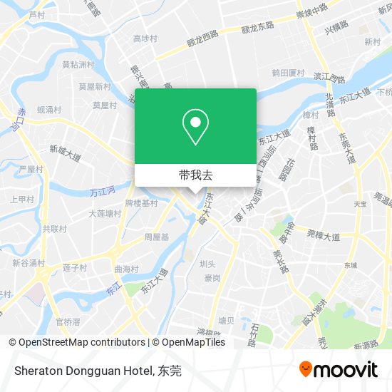 Sheraton Dongguan Hotel地图