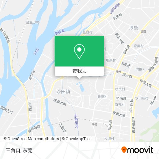 三角口地图