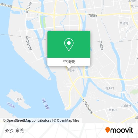 齐沙地图