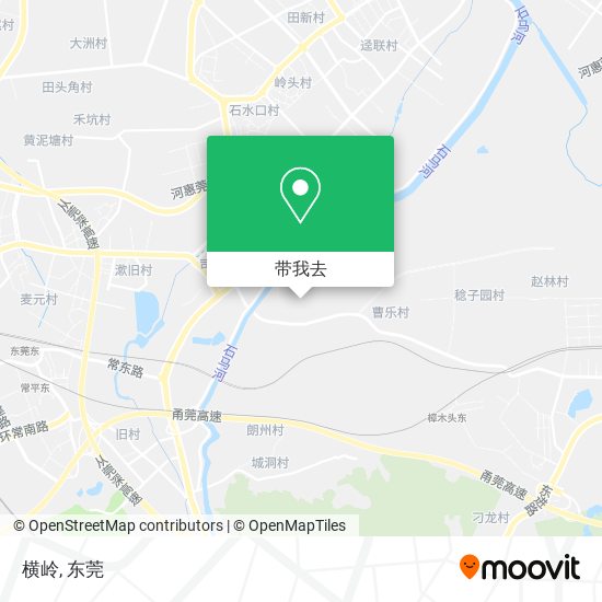 横岭地图