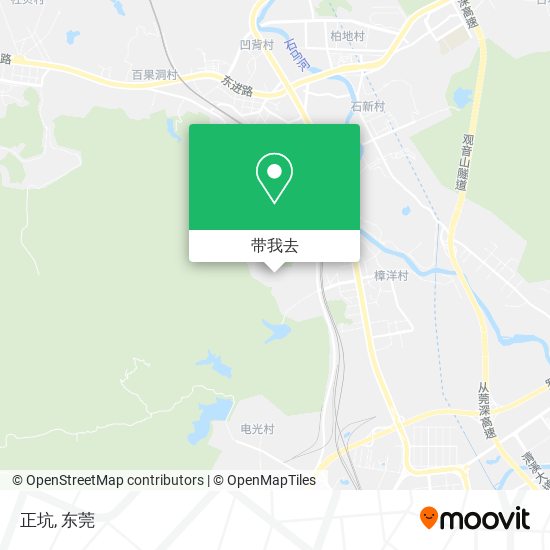 正坑地图