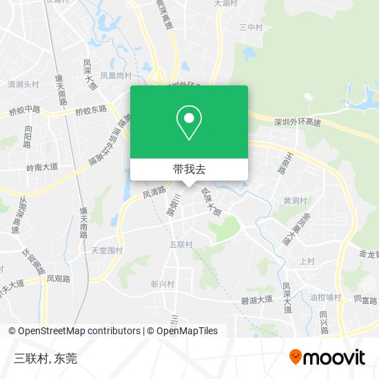 三联村地图