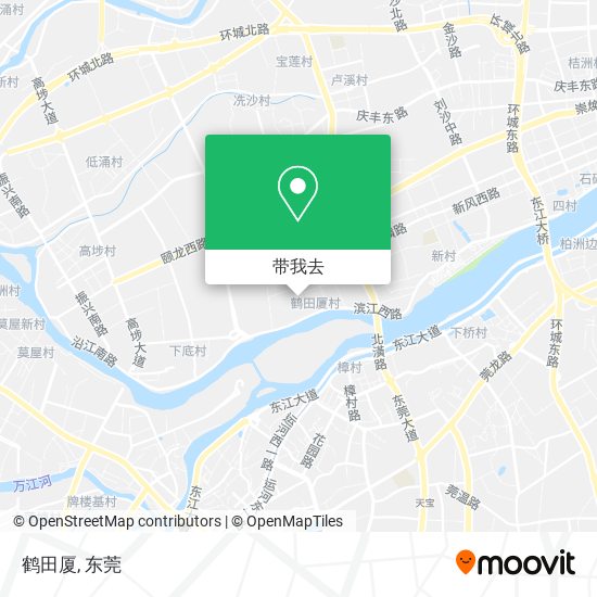 鹤田厦地图