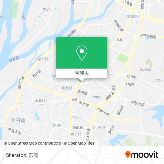Sheraton地图