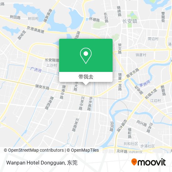 Wanpan Hotel Dongguan地图