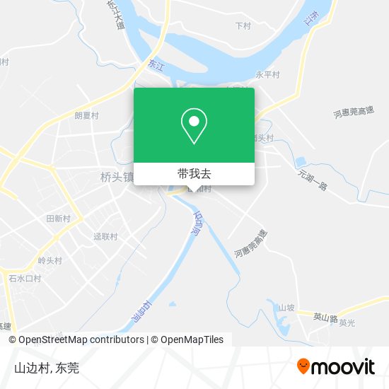 山边村地图