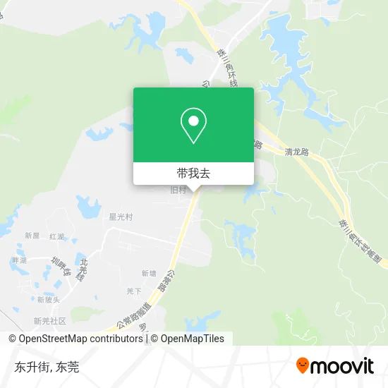 东升街地图