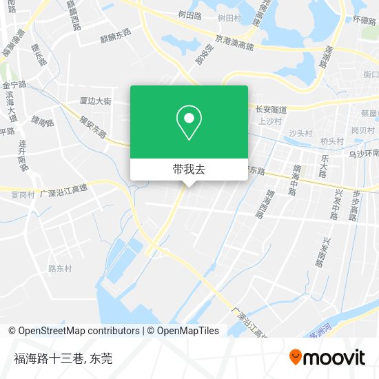 福海路十三巷地图
