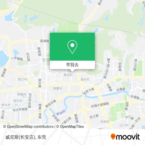 威尼斯(长安店)地图