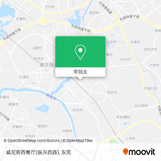 威尼斯西餐厅(振兴西路)地图