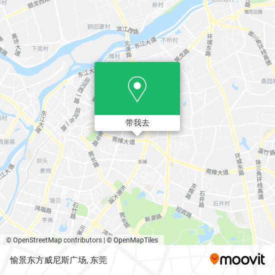 愉景东方威尼斯广场地图