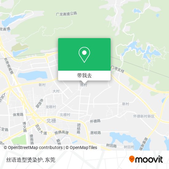 丝语造型烫染护地图