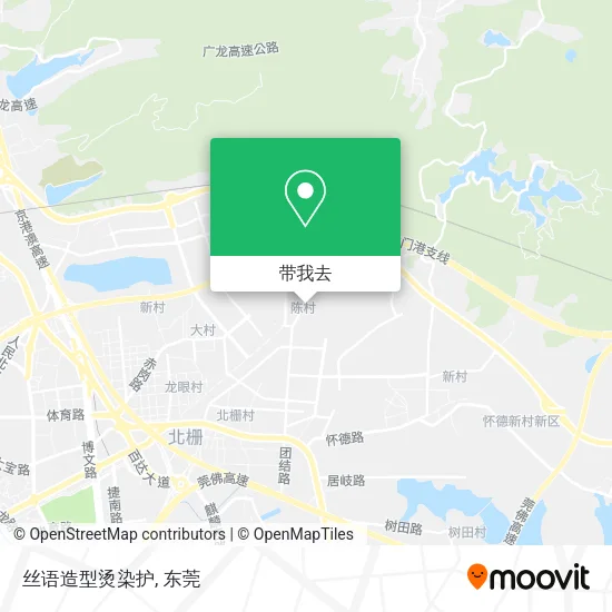 丝语造型烫染护地图