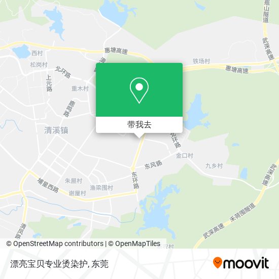 漂亮宝贝专业烫染护地图