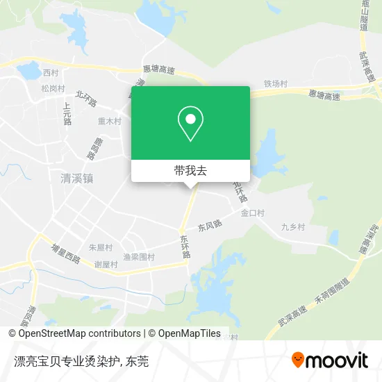漂亮宝贝专业烫染护地图