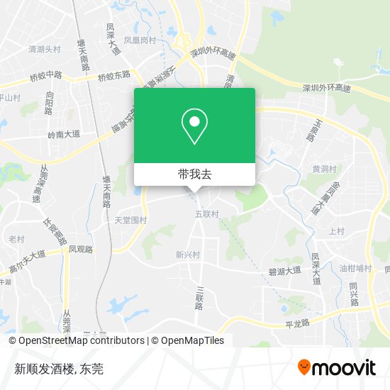 新顺发酒楼地图