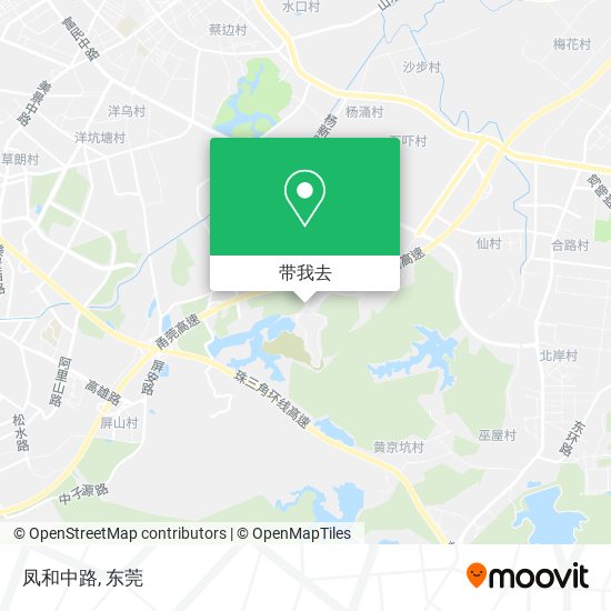 凤和中路地图