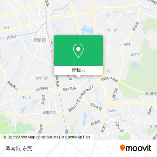凤南街地图