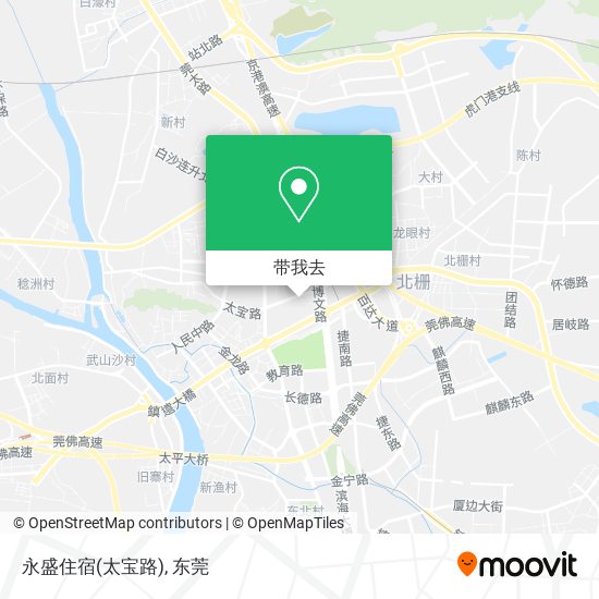 永盛住宿(太宝路)地图