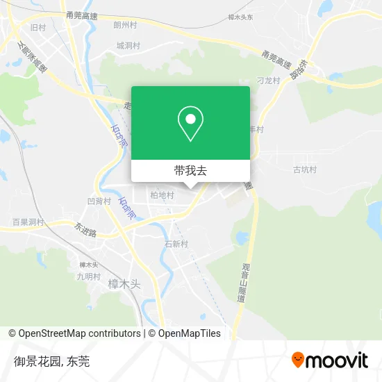 御景花园地图