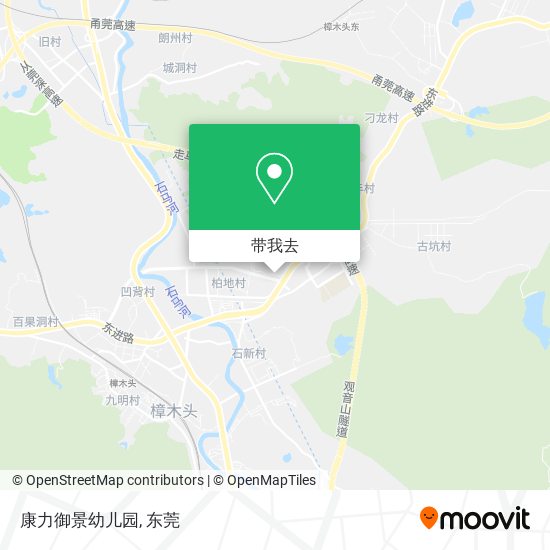 康力御景幼儿园地图