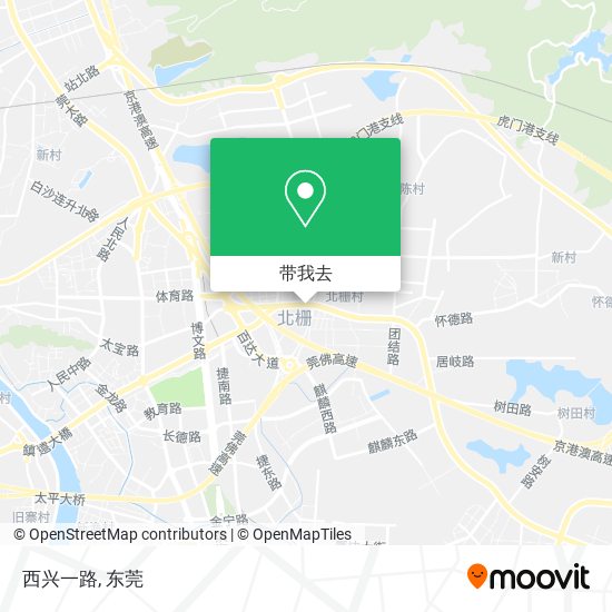 西兴一路地图
