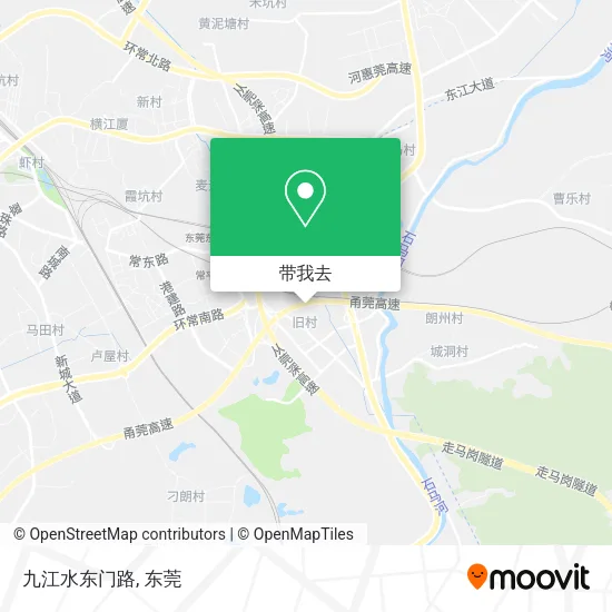 九江水东门路地图