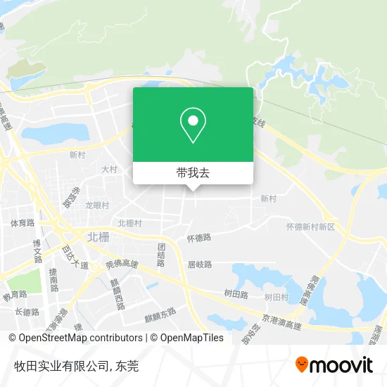 牧田实业有限公司地图