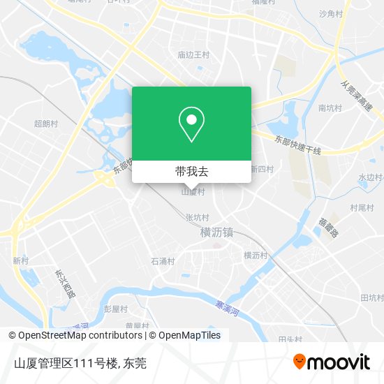 山厦管理区111号楼地图