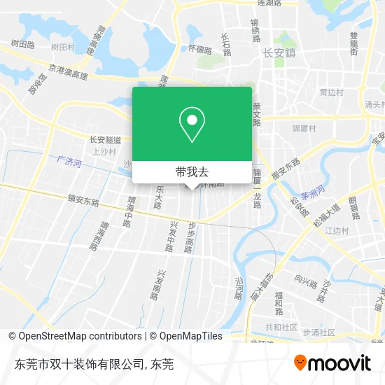 东莞市双十装饰有限公司地图