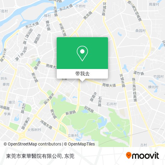 東莞市東華醫院有限公司地图