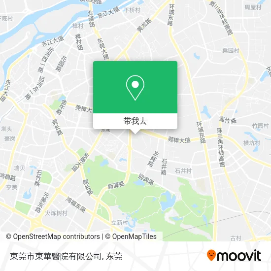 東莞市東華醫院有限公司地图