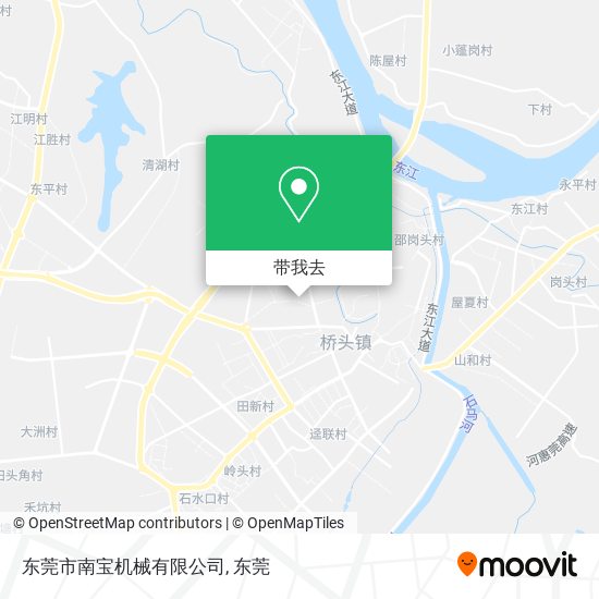 东莞市南宝机械有限公司地图