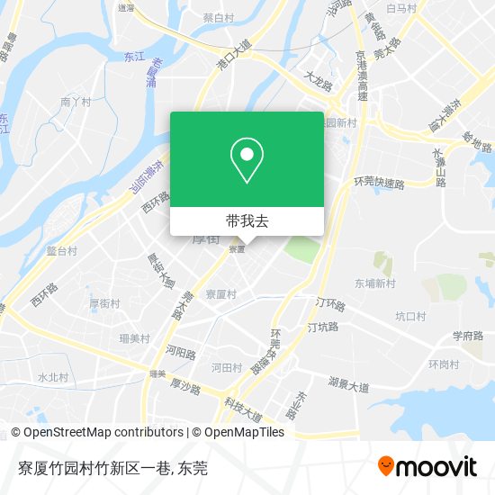寮厦竹园村竹新区一巷地图