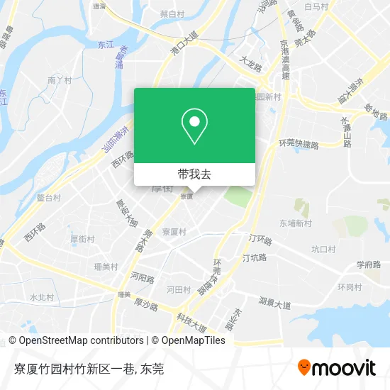 寮厦竹园村竹新区一巷地图
