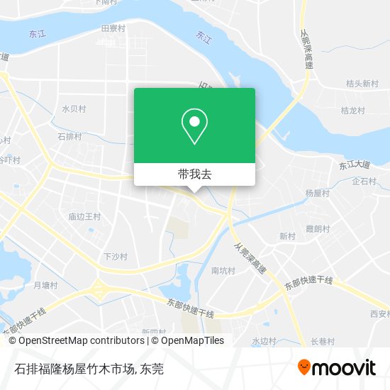 石排福隆杨屋竹木市场地图