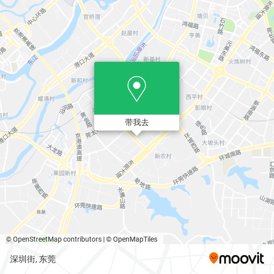 深圳街地图