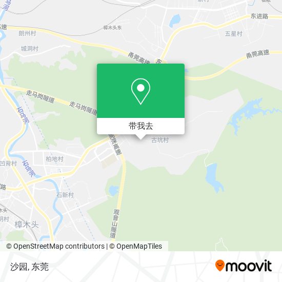 沙园地图