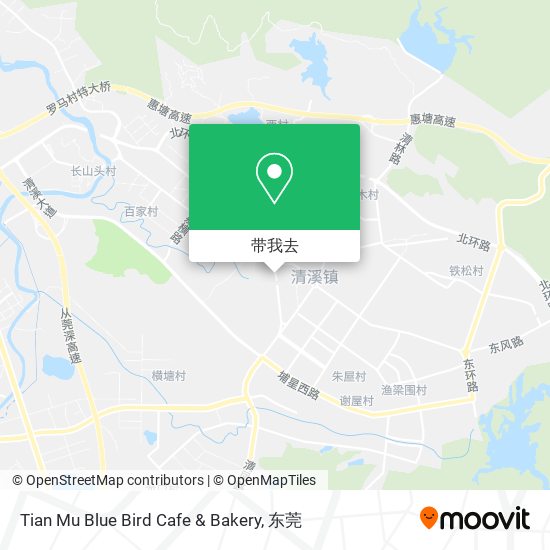 Tian Mu Blue Bird Cafe & Bakery地图