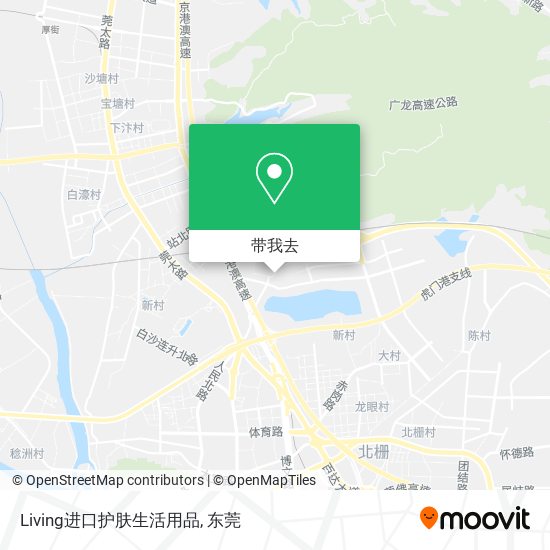 Living进口护肤生活用品地图