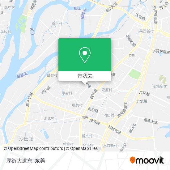 厚街大道东地图