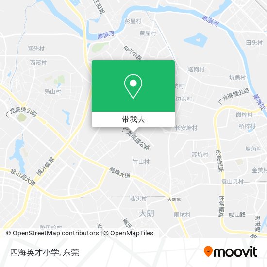 四海英才小学地图