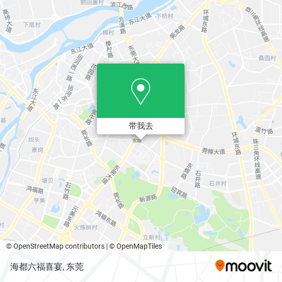海都六福喜宴地图