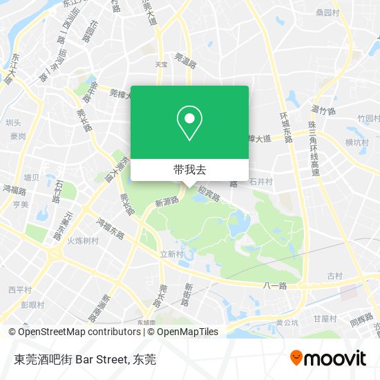 東莞酒吧街 Bar Street地图