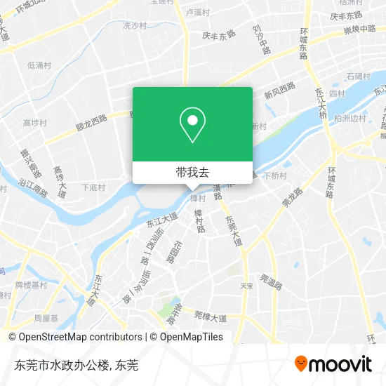 东莞市水政办公楼地图