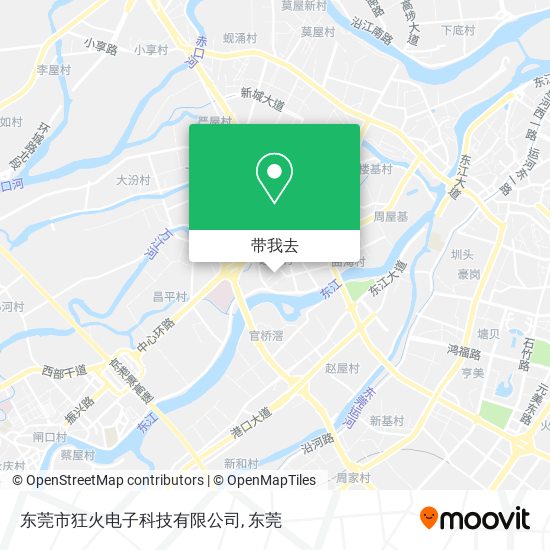 东莞市狂火电子科技有限公司地图